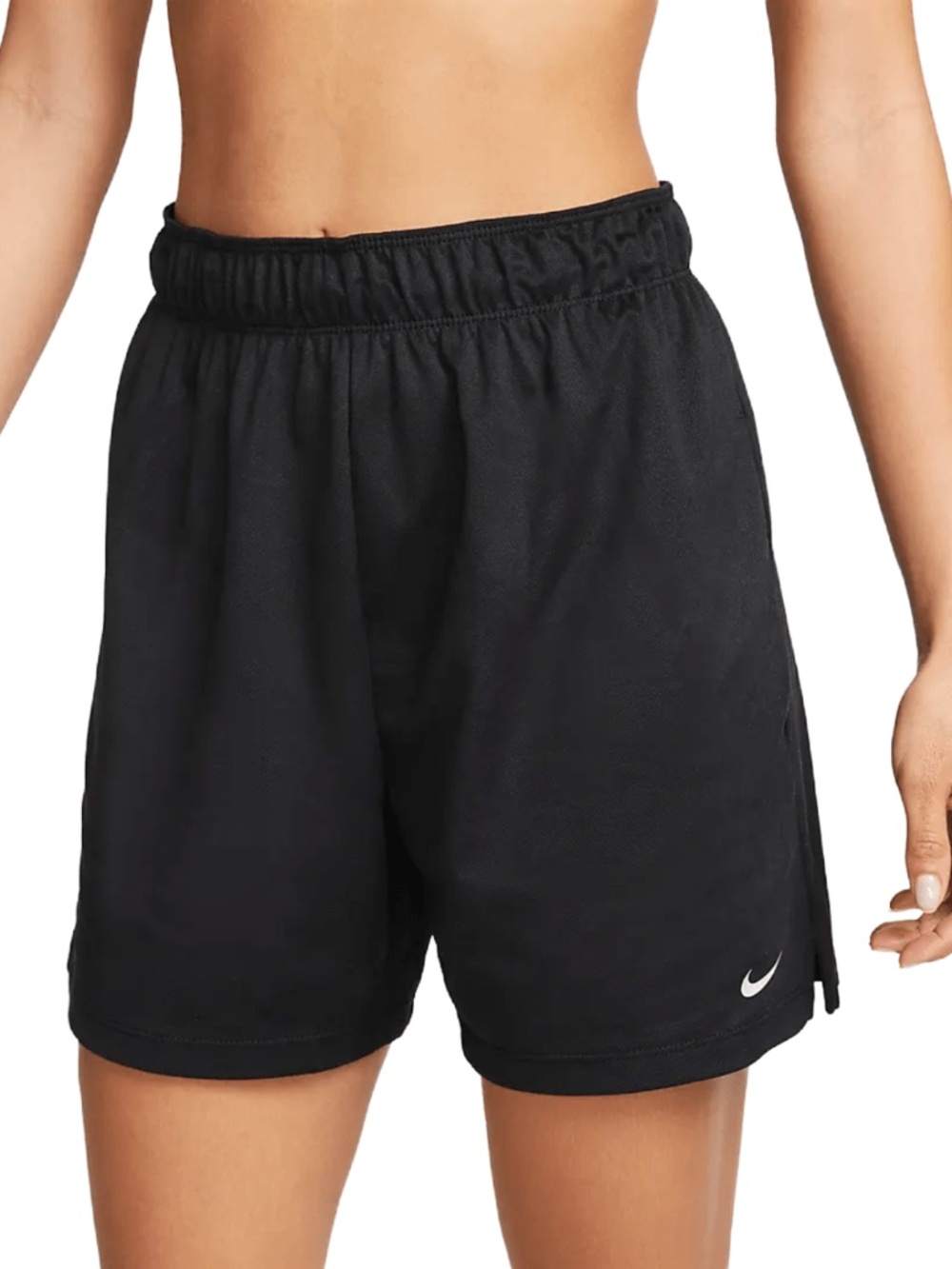Nike DRI-FIT FITNESS MID-RISE 5" UNLINED SHORTS | Size Small